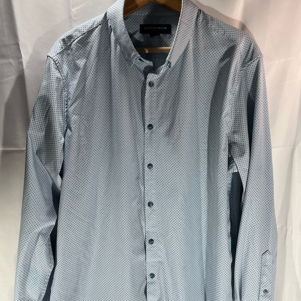 Mizzen and main Men's Blue Shirt